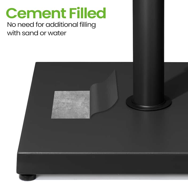 45LBS Outdoor Patio Square Concrete Market Umbrella Base Stand