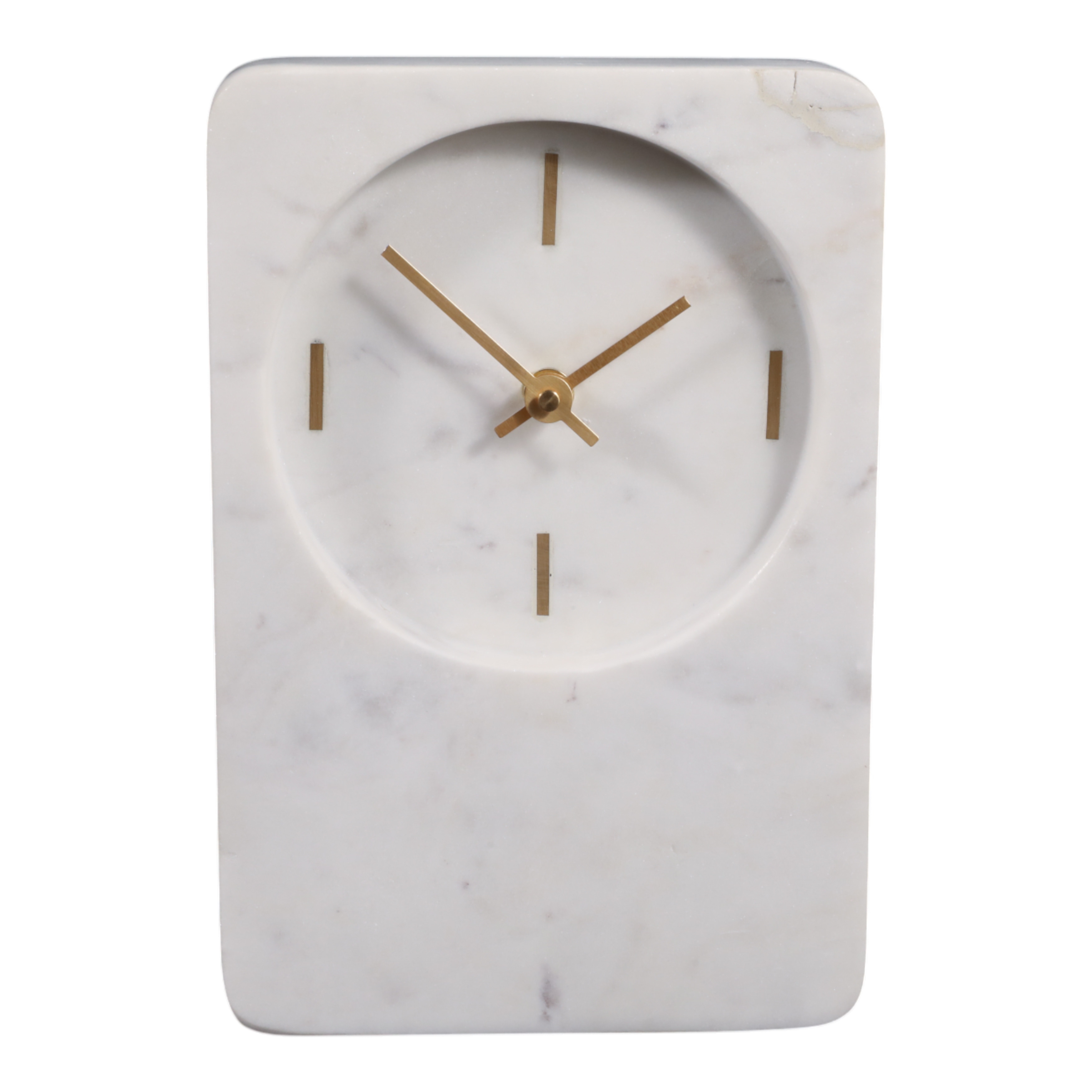 Contemporary Marble Decorative Clock
