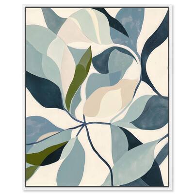Woven Botanicals II Canvas by Art Remedy