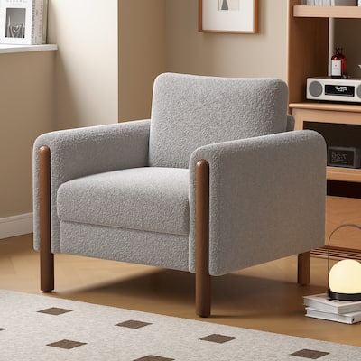 Oversized Accent Chair Upholstered Living Room Chairs Single Sofa Chair - 33.50" * 35.50" * 33.50"