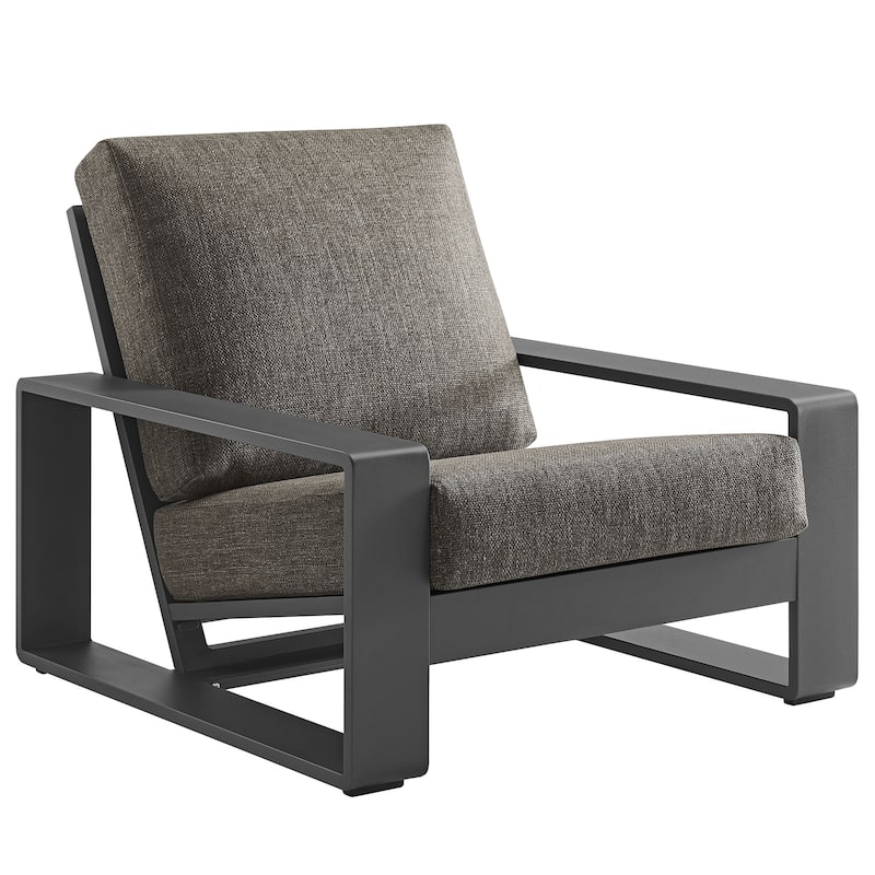 Lirienne Outdoor Patio Aluminum Armchair