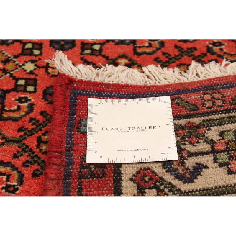 ECARPETGALLERY Hand-knotted Andelz Red Wool Rug - 3'8 x 5'5