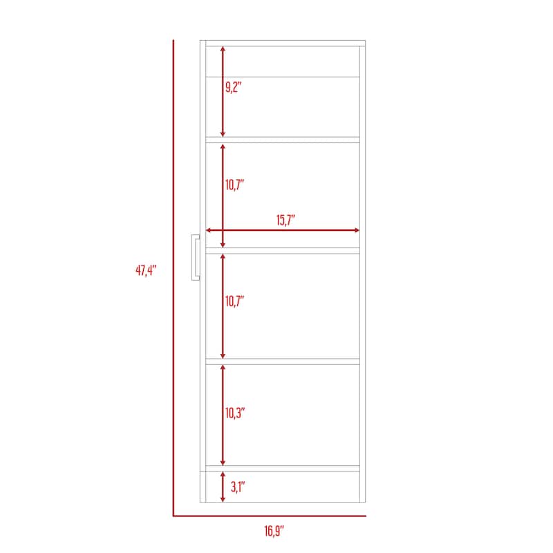 Richmond Rectangle Pantry Cabinet