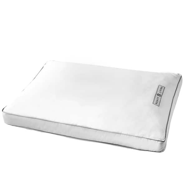 SCOTT LIVING Poly Around White Goose Feather And Down Gusseted Pillow