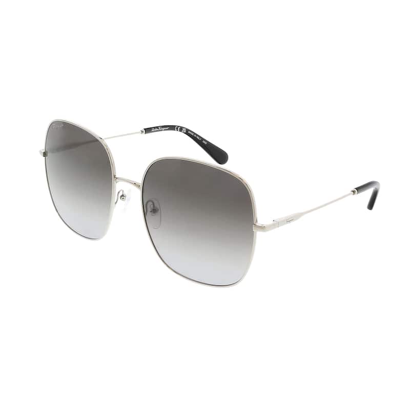 Ferragamo Women's Fashion 59mm Silver Sunglasses SF300S-041
