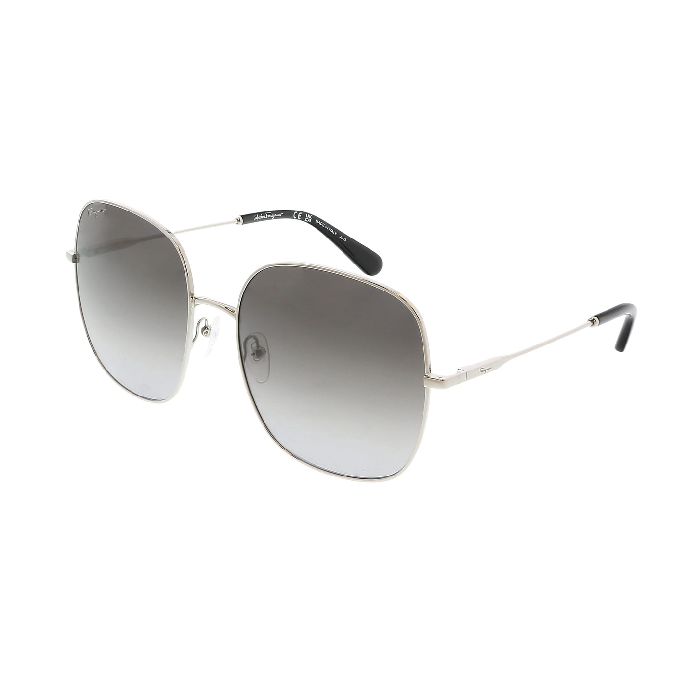 Ferragamo Women's Fashion 59mm Silver Sunglasses SF300S-041