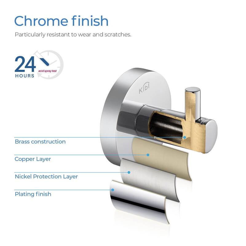 Circular Bathroom Towel & Robe Hook