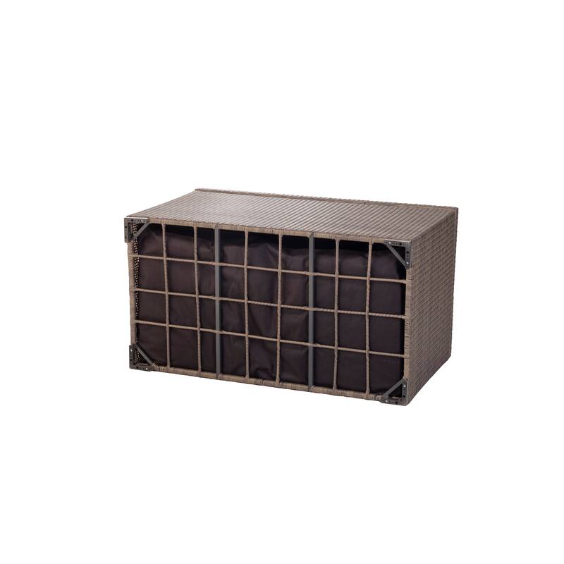 Sicuro Wicker Storage Deck Box