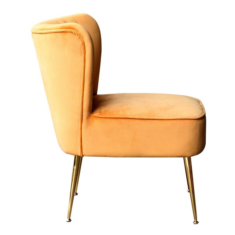 Haven Contemporary Velvet Upholstered Accent Chair