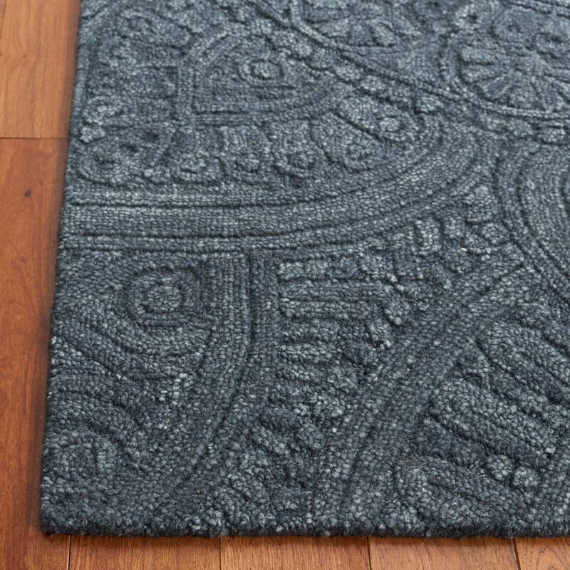 SAFAVIEH Handmade Marquee Theresa Medallion Wool Rug