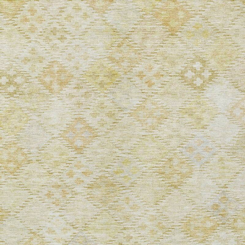 HomeRoots Geometric Transitional Rectangle Outdoor Rug