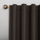 preview thumbnail 43 of 91, Sun Zero Cyrus Thermal Total Blackout Back Tab Curtain Panel, Single Panel