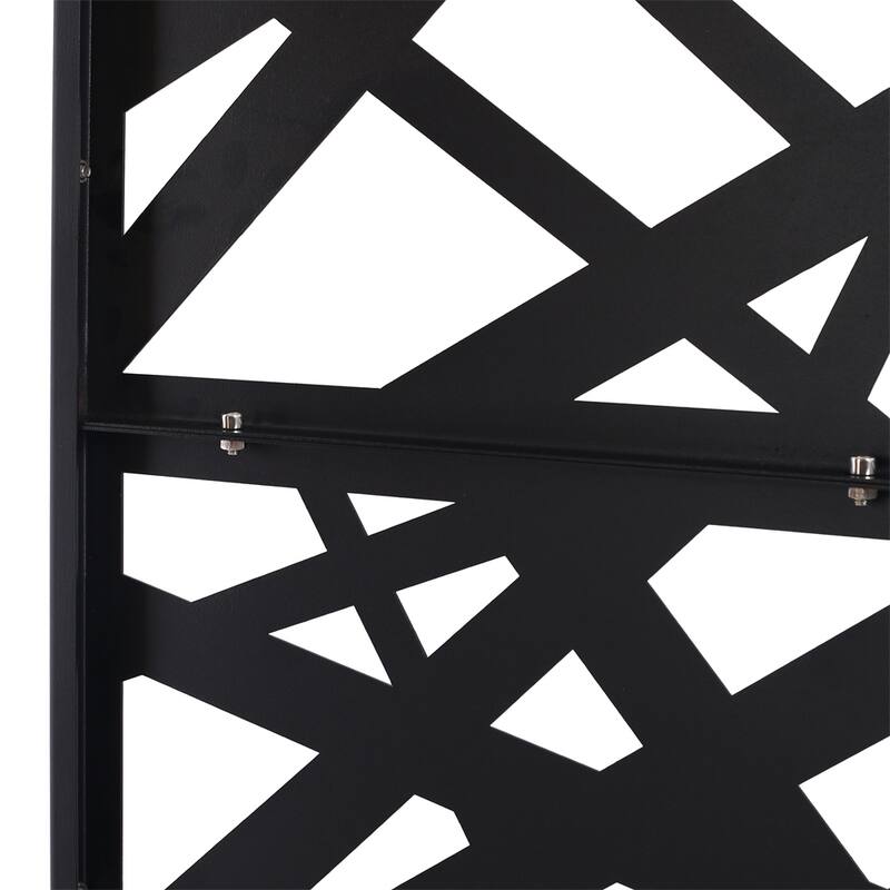 Outdoor & Indoor Freestanding Privacy Screen Privacy Screen 76"H×48"W