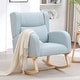 preview thumbnail 49 of 80, HOMYKA 28" Wide Rocking Chair for Nursery TD-Blue