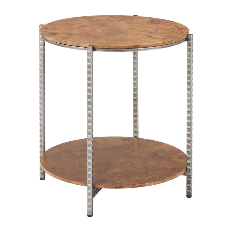 Adna Side Table Brown