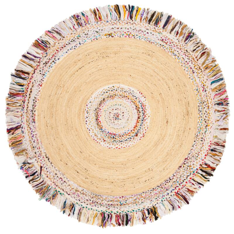 SAFAVIEH Handmade Cape Cod Telli Coastal Jute Rug with