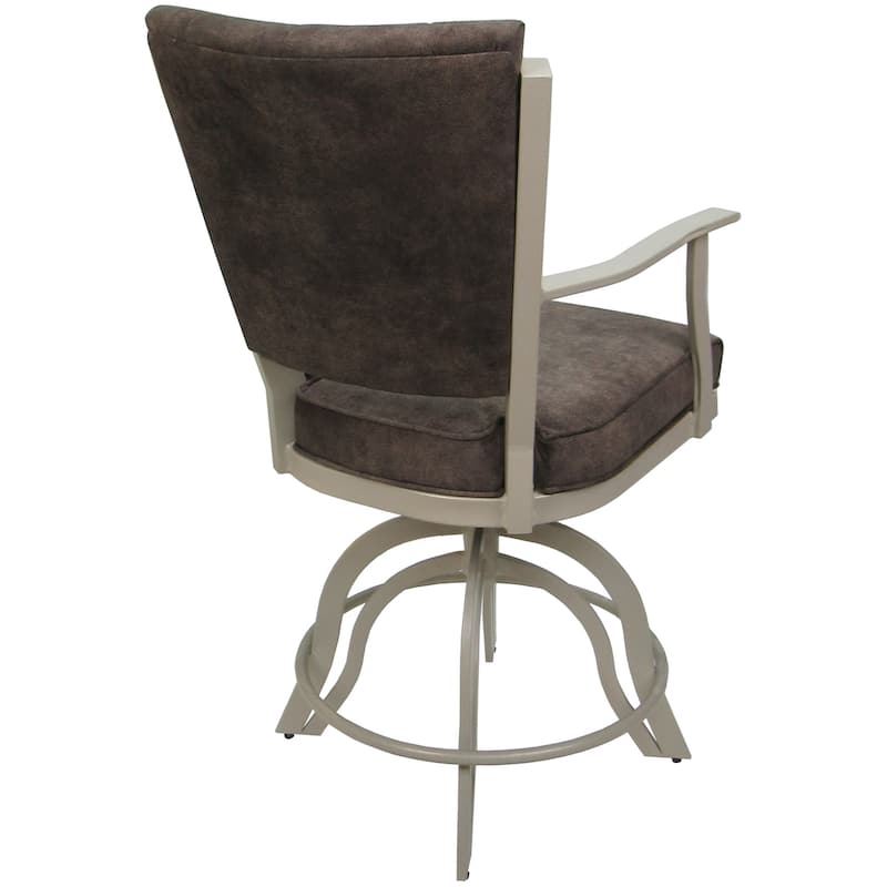 Montana Brown Swivel Tilt Metal 30" or Counter 26" Bar Stool