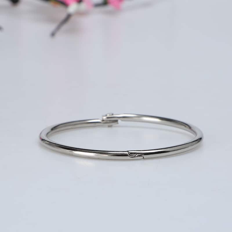 20pcs Metal Curtain Rings Snap Joint Design for Curtain Rods