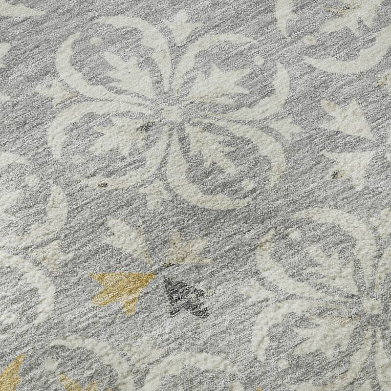 Premium Washable Super Soft Transitional Medallions Mayfield Rug