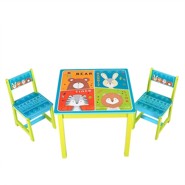 baby table with chairs