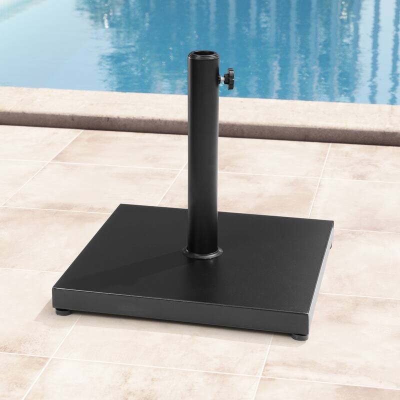 42lbs Outdoor Square Concrete Free Standing Patio Market Umbrella Base