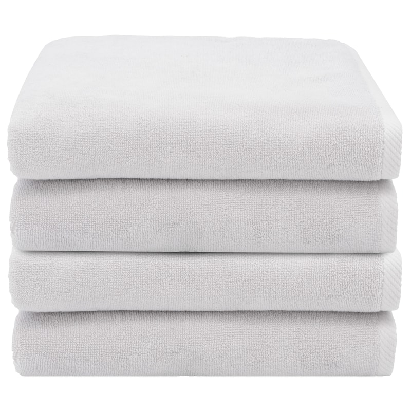 Authentic Hotel and Spa 100% Turkish Cotton Ediree Bath Towels- Set of 4