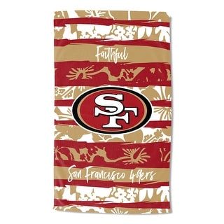 NFL San Francisco 49Ers Pocket Beach Towel - 35"x60"