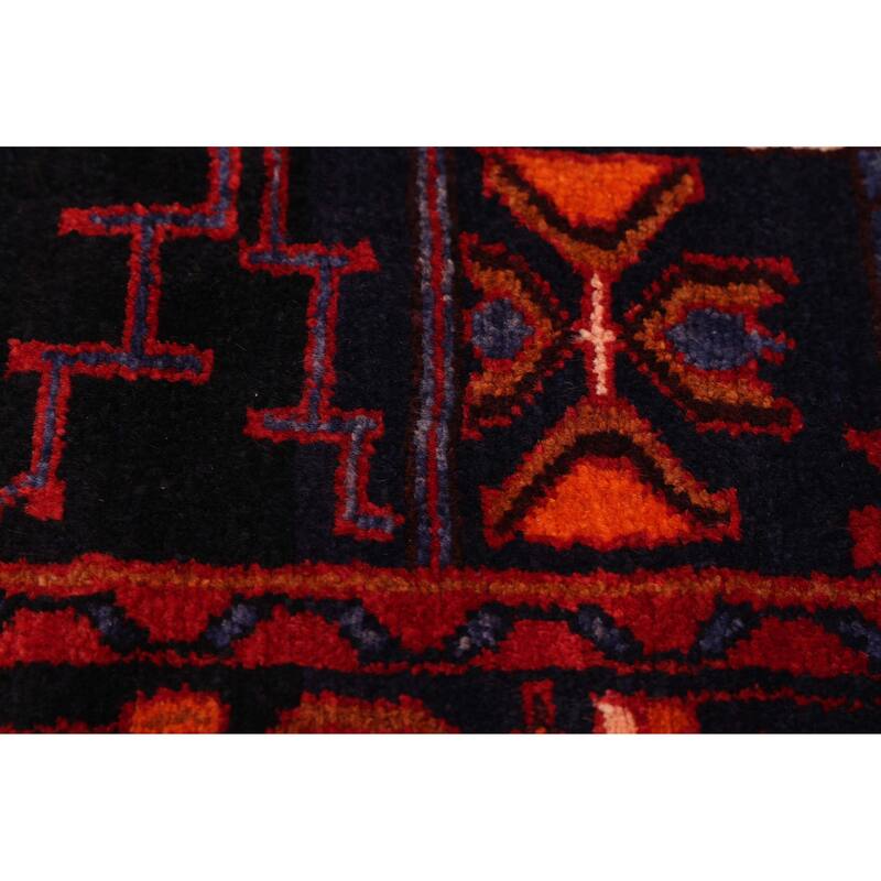 ECARPETGALLERY Hand-knotted Konya Anatolian Dark Navy, Red Wool Rug - 3'3 x 4'9