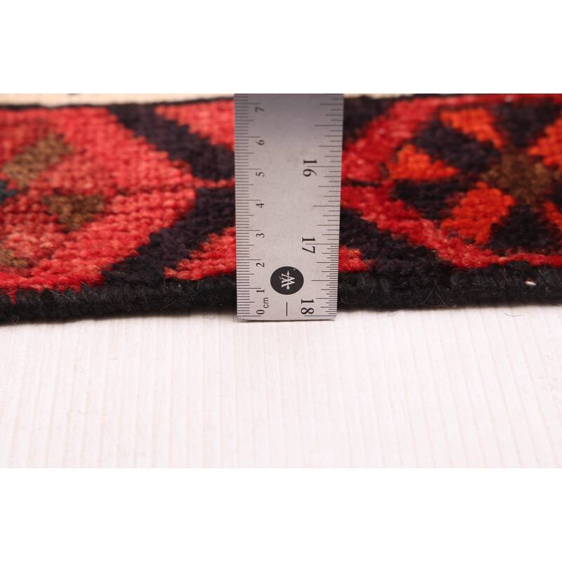 ECARPETGALLERY Hand-knotted Kayseri Vintage Red Wool Rug - 4'7 x 7'1