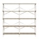 preview thumbnail 10 of 18, 63'' 5-Tier Open Metal Bookshelf