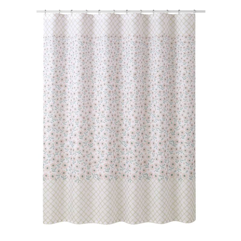 Jessica Simpson 13-Piece Shower Curtain and Hooks Set