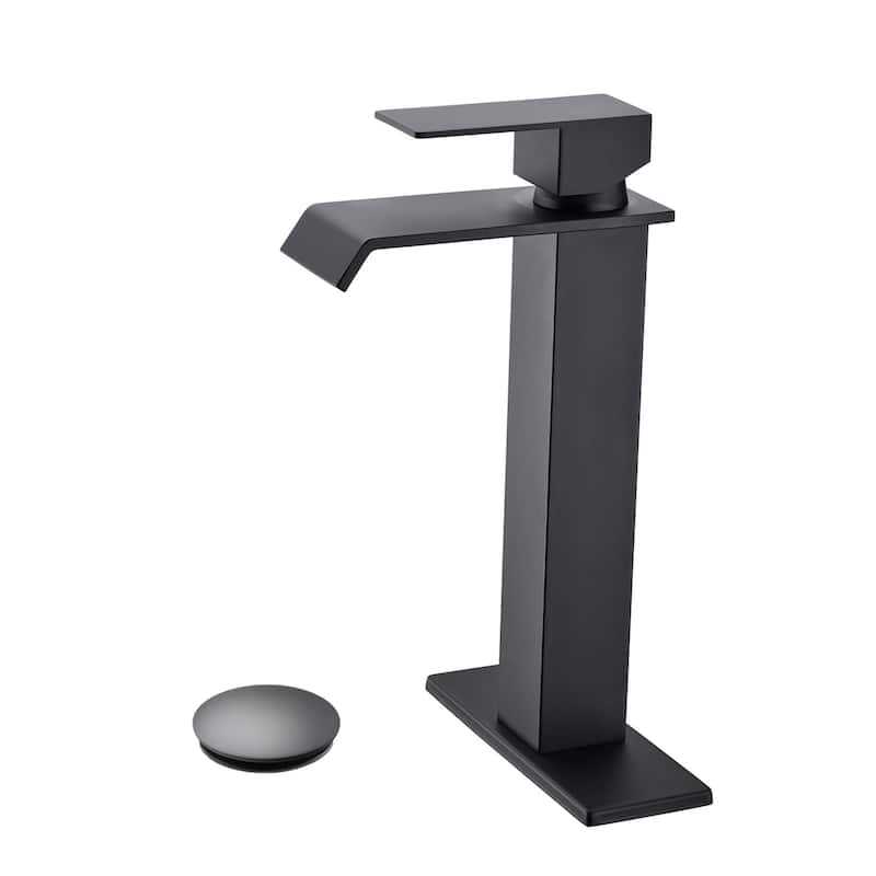 Waterfall Bathroom Sink Faucet