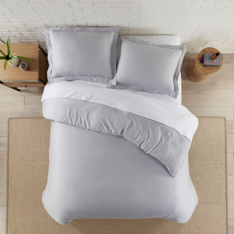 Serta Zen Rest Rayon from Bamboo 3pc Duvet Set