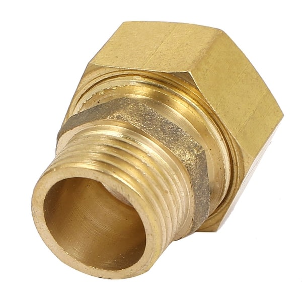 32mm x 25mm Threaded Brass Bushing Adapter Pipe Fitting Connector