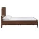 preview thumbnail 13 of 15, Khourush Low Profile Campaign Platform Bed by iNSPIRE Q Modern