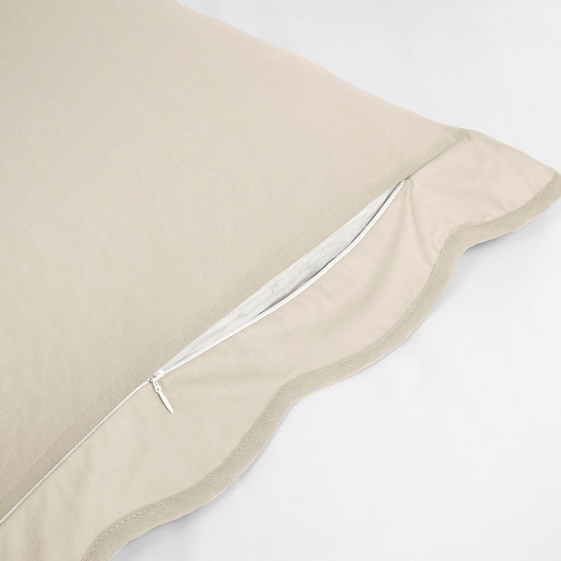 Lush Decor Coastal Chic Scallop Edge Duvet 3 Piece Set