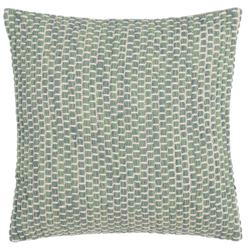 SAFAVIEH Home Ina 20-inch Green Cotton Pillow