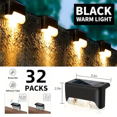 Solar Deck Lights Outdoor 32 Pack