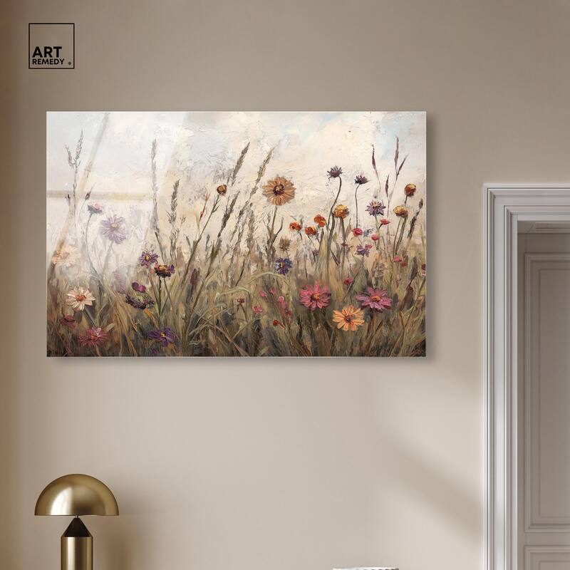 Vintage Blooms II Acrylic by Art Remedy, Ready to Hang