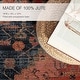 preview thumbnail 5 of 26, Juniper Home Saba Round Jute Pouf Ottoman/Foot Stool