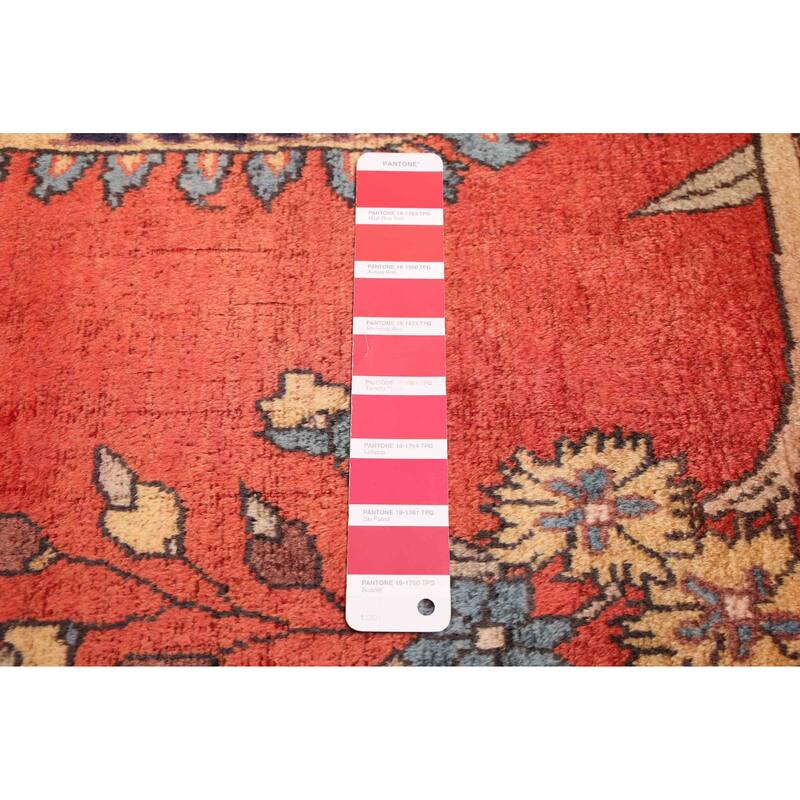 ECARPETGALLERY Hand-knotted Anadol Light Red Wool Rug - 4'8 x 7'9