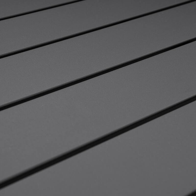 Outdoor 5/7-Piece Patio Aluminum Dining Set Stackable Chairs and Extendable Table