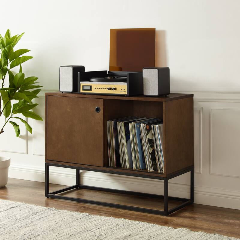 Byron Media Console - Brown