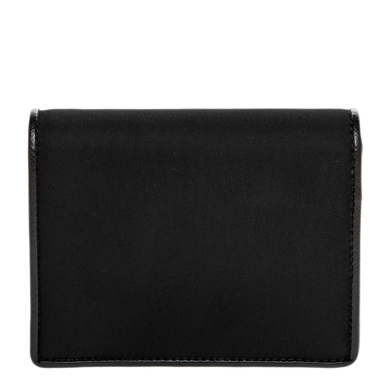 Prada Men's Logo Plaque Bifold Wallet