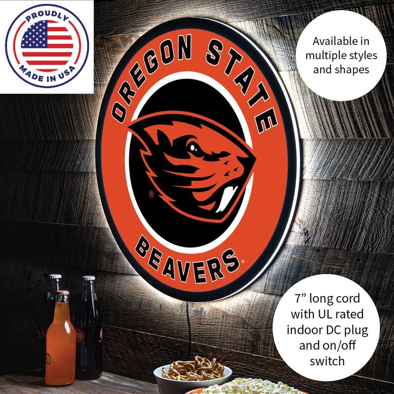 Oregon State University LED Lighted Sign