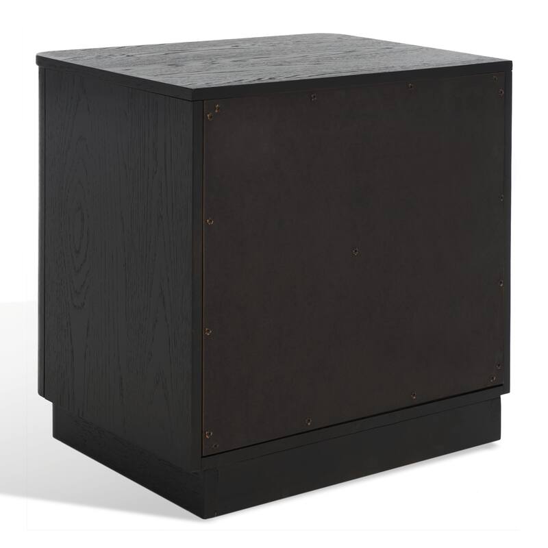 SAFAVIEH Couture Ljubica 2-Drawer Nightstand Bedside Accent Table (Fully Assembled)
