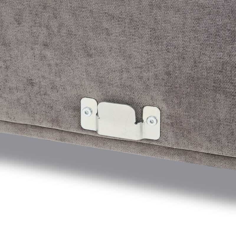 Poly & Bark Rue 113" Fabric Sectional Sofa
