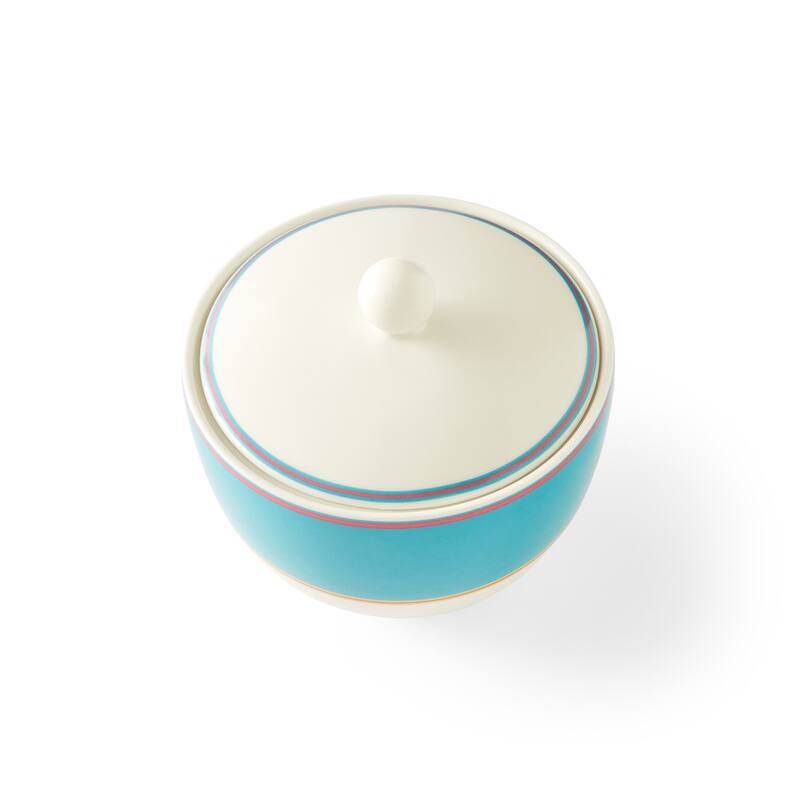 Kit Kemp for Spode Calypso Covered Sugar - 12 Oz