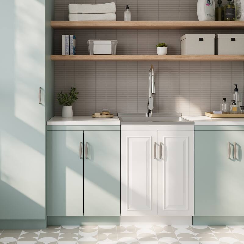 WYNDENHALL Gregg 20-inch Utility Sink & Cabinet