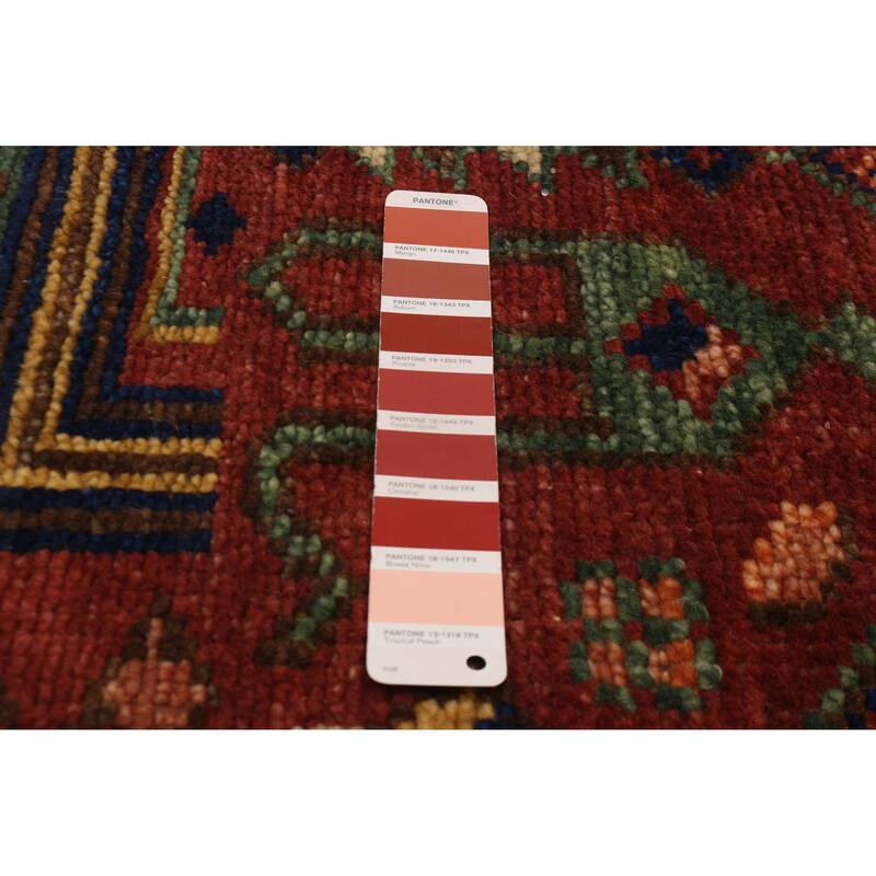 ECARPETGALLERY Hand-knotted Jules Serapi Red Wool Rug - 7'9 x 10'0